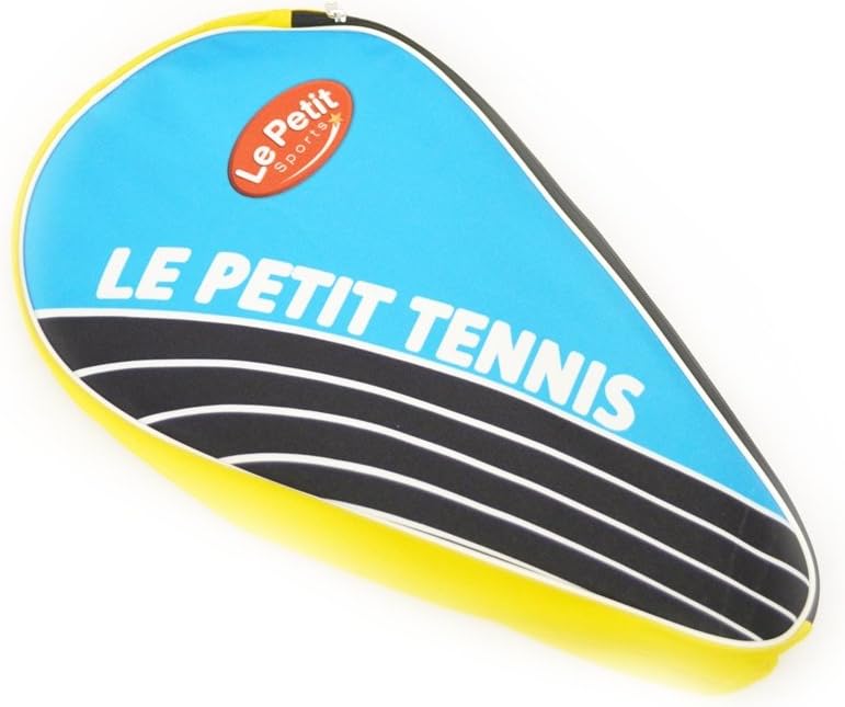 Le Petit Tennis - Tennis Racquet Thermo Cover Bag 3 Pack Bag Blue-yellow (For Ages 2-3-4-5-6)