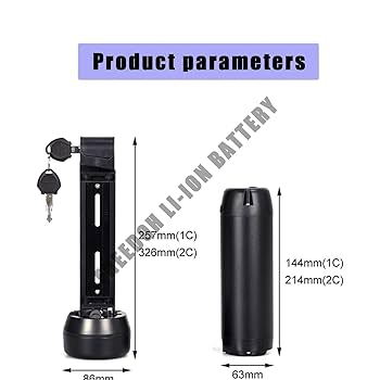 大容量！】充電式リチウムイオンバッテリー24V 25,000mAh 電動自転車