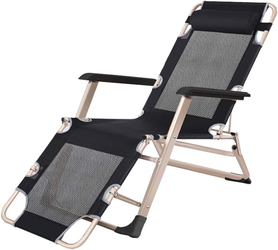 Home Leisure Chair Folding Patio Lounge Recliners Sun Lounger Recliner Foldable Reclining Chair Vision