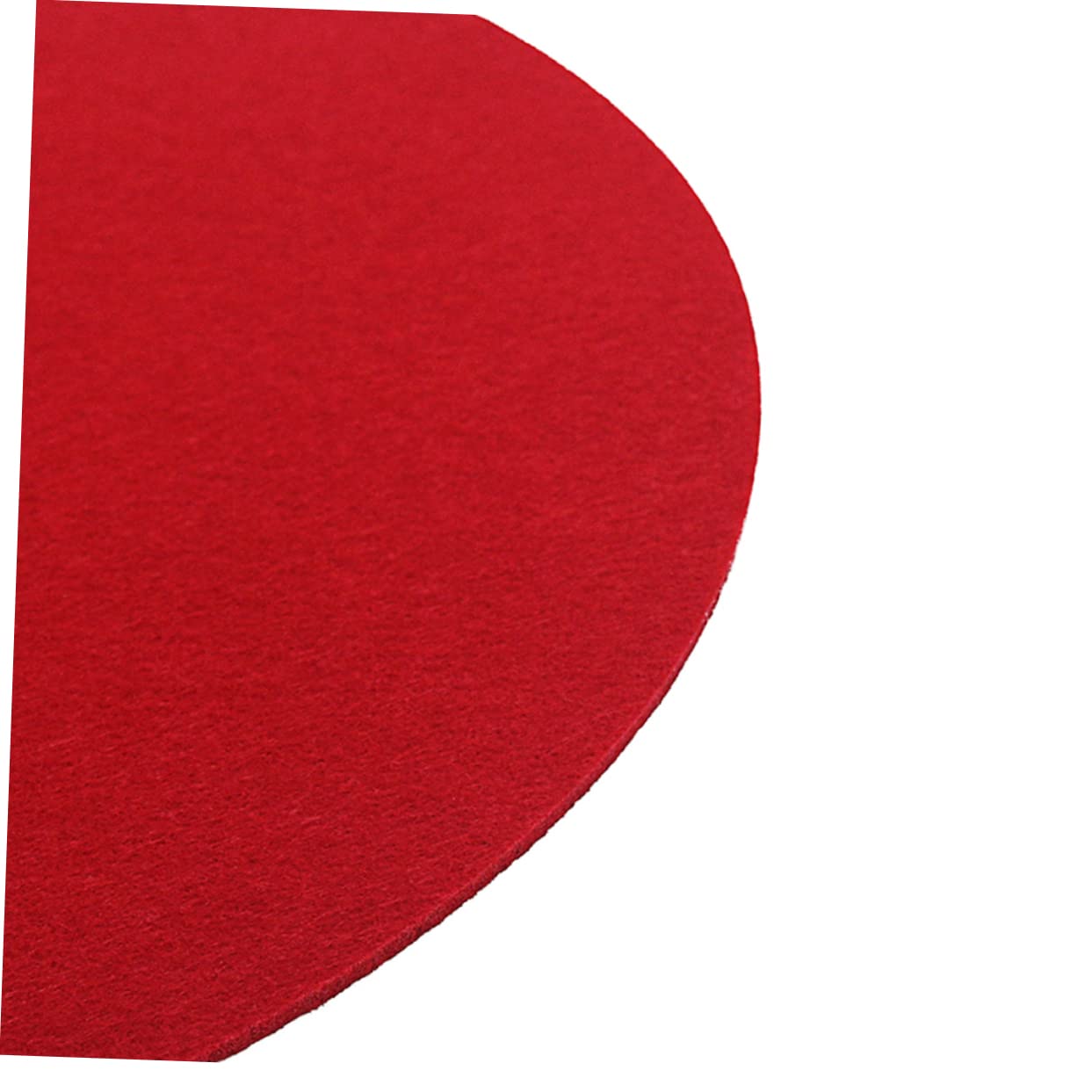 UPKOCH 3piezas Alfombrilla De Turntable De Lana Anti-estática Para Reproductores De Vinilo Reducción De Vibraciones y Compatibilidad