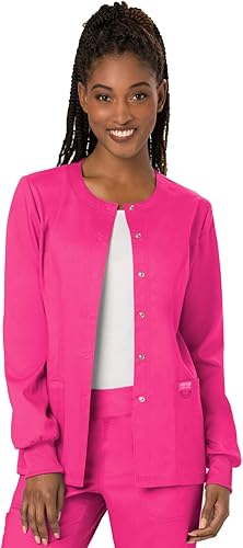 Cherokee Women's Snap Front Warm-up Jacket