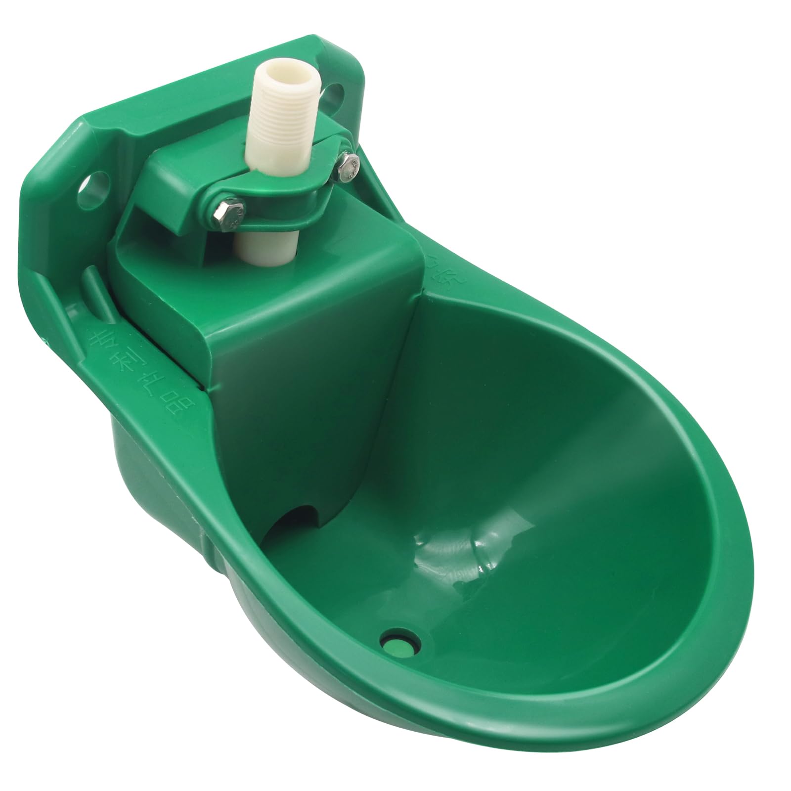 Goat Waterer,Automatic Livestock Waterer for Sheep Dog Piglet Calf,Plastic Sheep Water Bowl,Automatic Goat Drinking Bowl Water Trough with Drain Hole