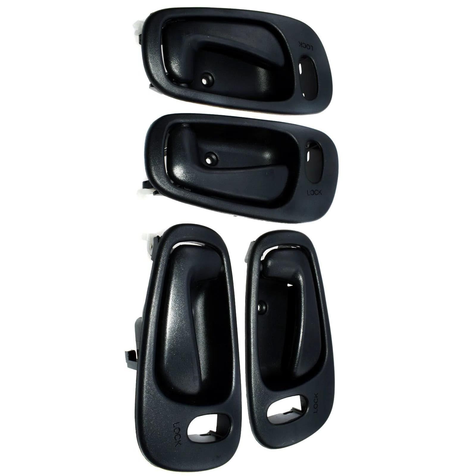 POQWERIQ Car Inside Interior Door Handle 69206-02060 69205-02060 for Chevrolet for Prizm 1998 1999 2000 2001 2002