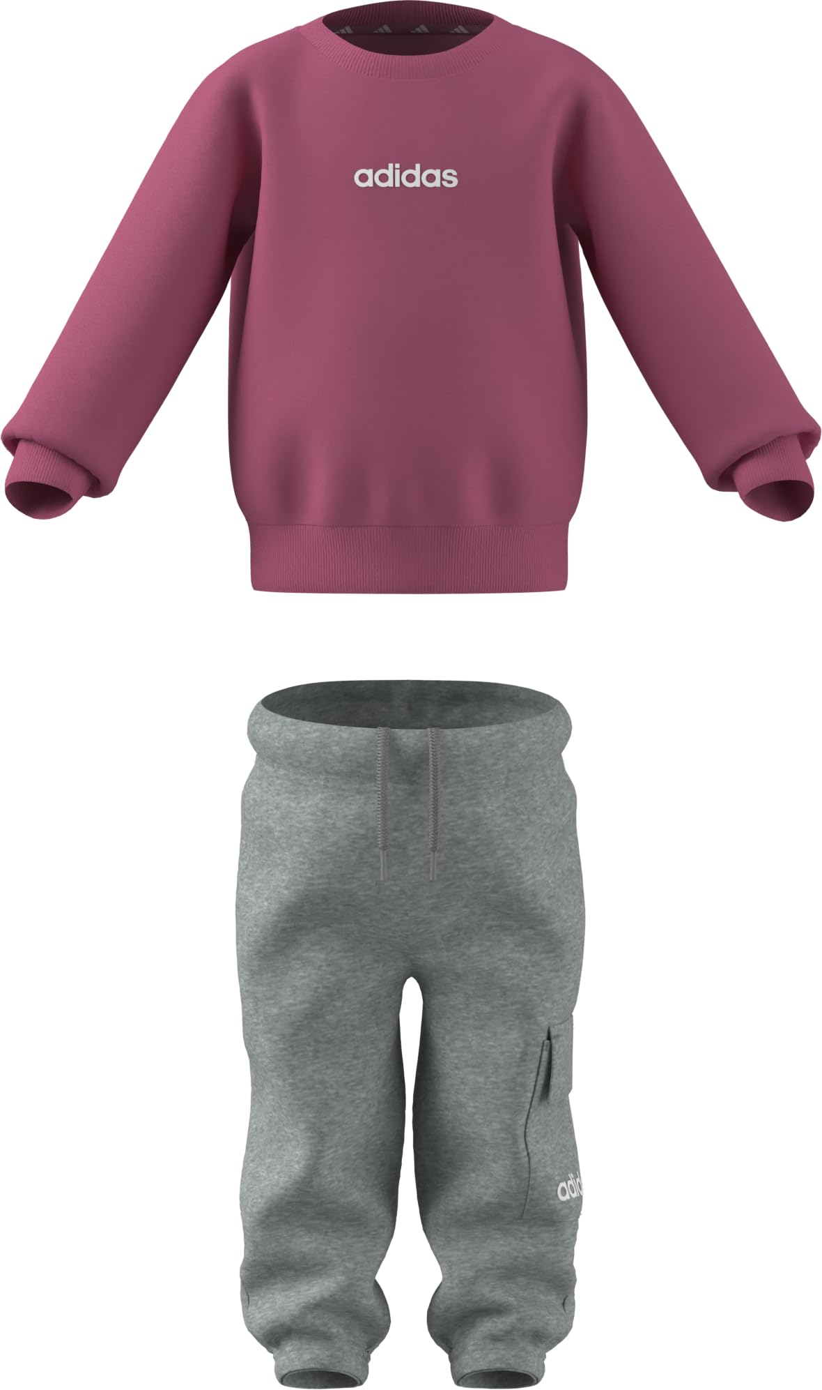 adidas Essentials Linear Logo Jogger Pantalón deportivo para jóvenes y bebés Unisex bebé (Pack de 1)