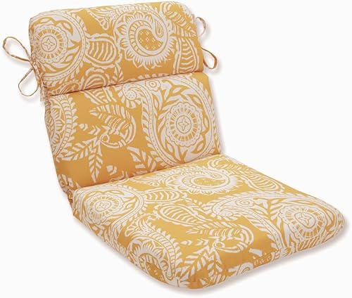 Miniatura 1 de Pillow Perfect - Cojín para el piso, para interioresexteriores, 25 x 25 pulgadas, color amarillo