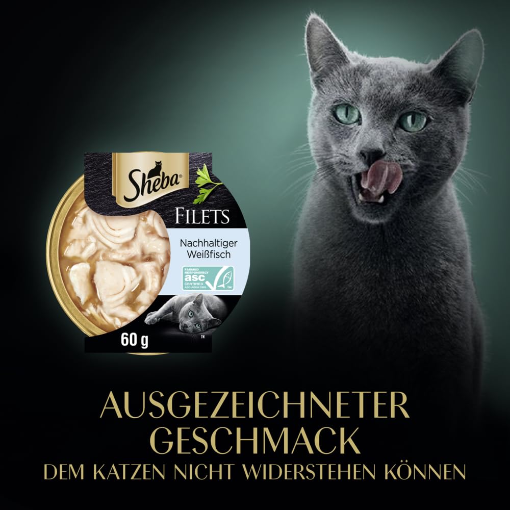 Sheba Miska filety biała ryba ASC 16 x 60 g