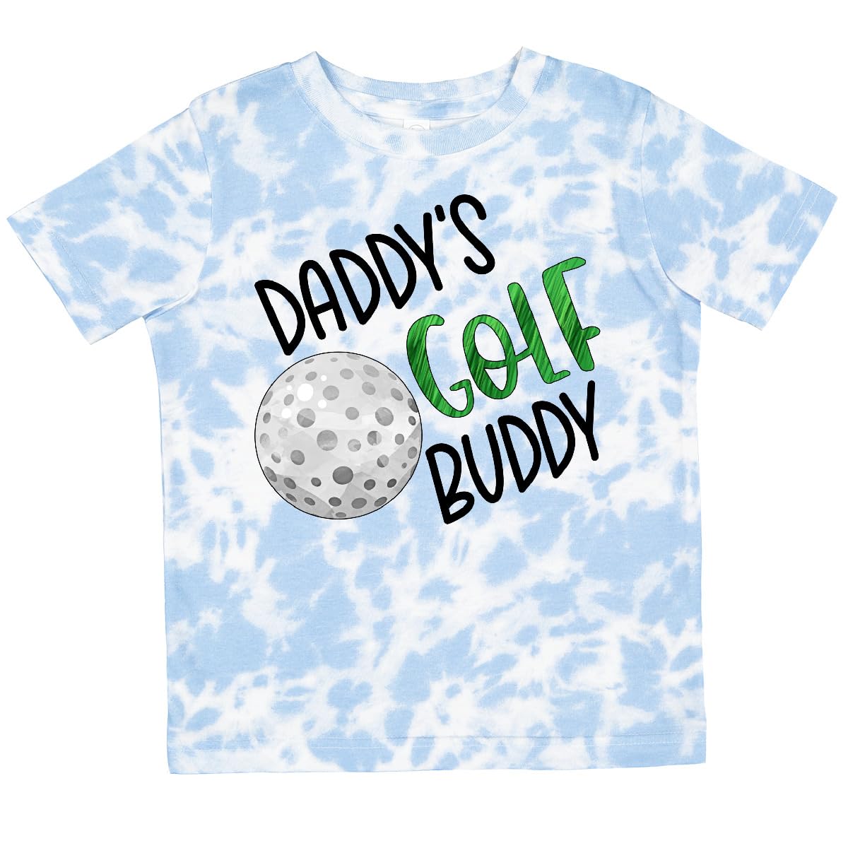 inktastic Daddy's Golf Buddy with Golf Ball Toddler T-Shirt