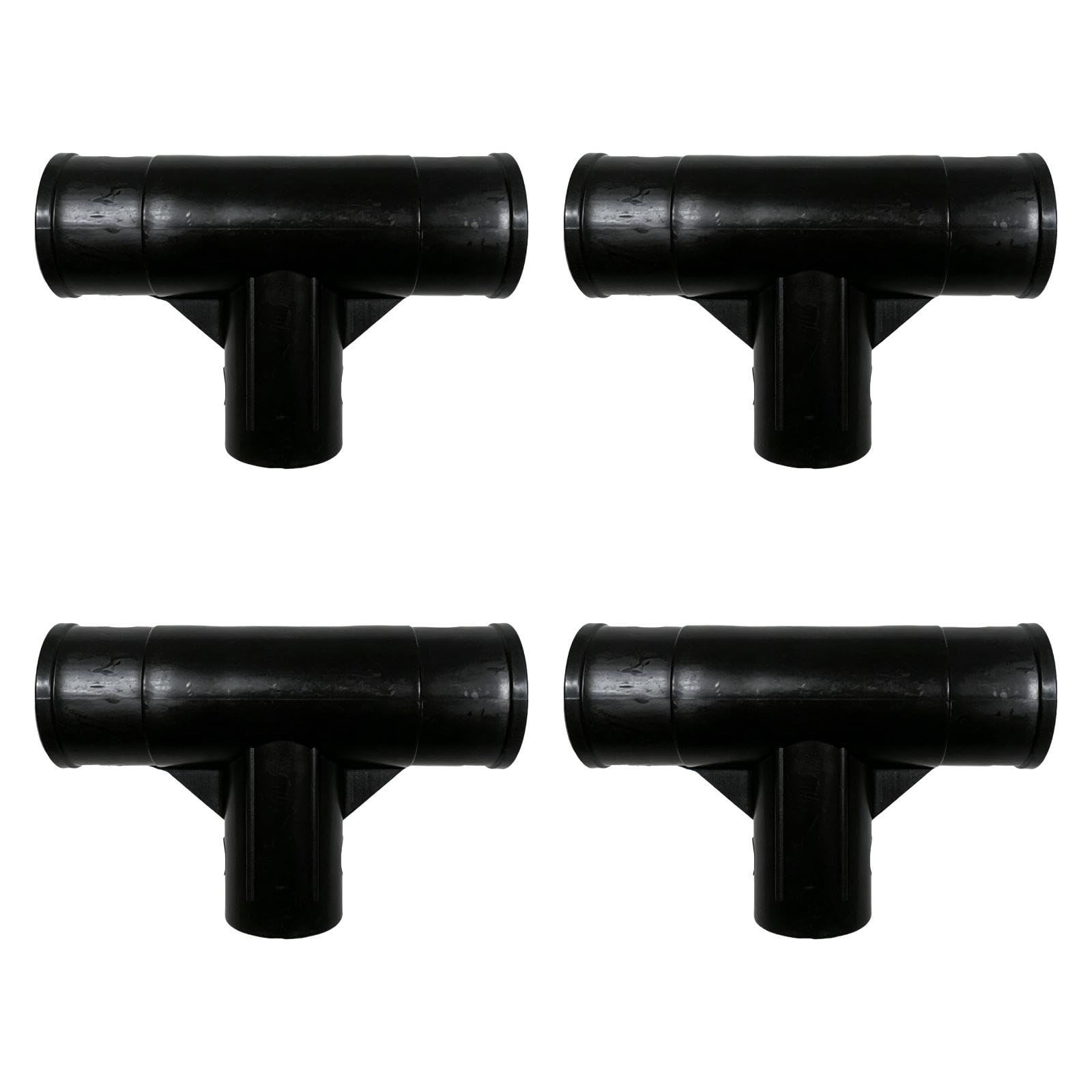 MagiDeal 4 Pieces T Joint Leg and Beam Frame Connector Easy to Install Spare Parts Swimming Pool Accessories for 28273, Black