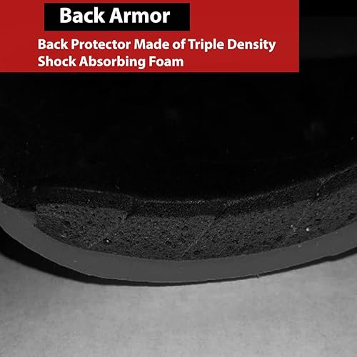 Miniatura 2 de Jackets 4 Bikes Chaqueta de motocicleta Armor 5 PC Certificado CE Nivel 1, ajuste universal, hombro codo espalda 5 piezas negro