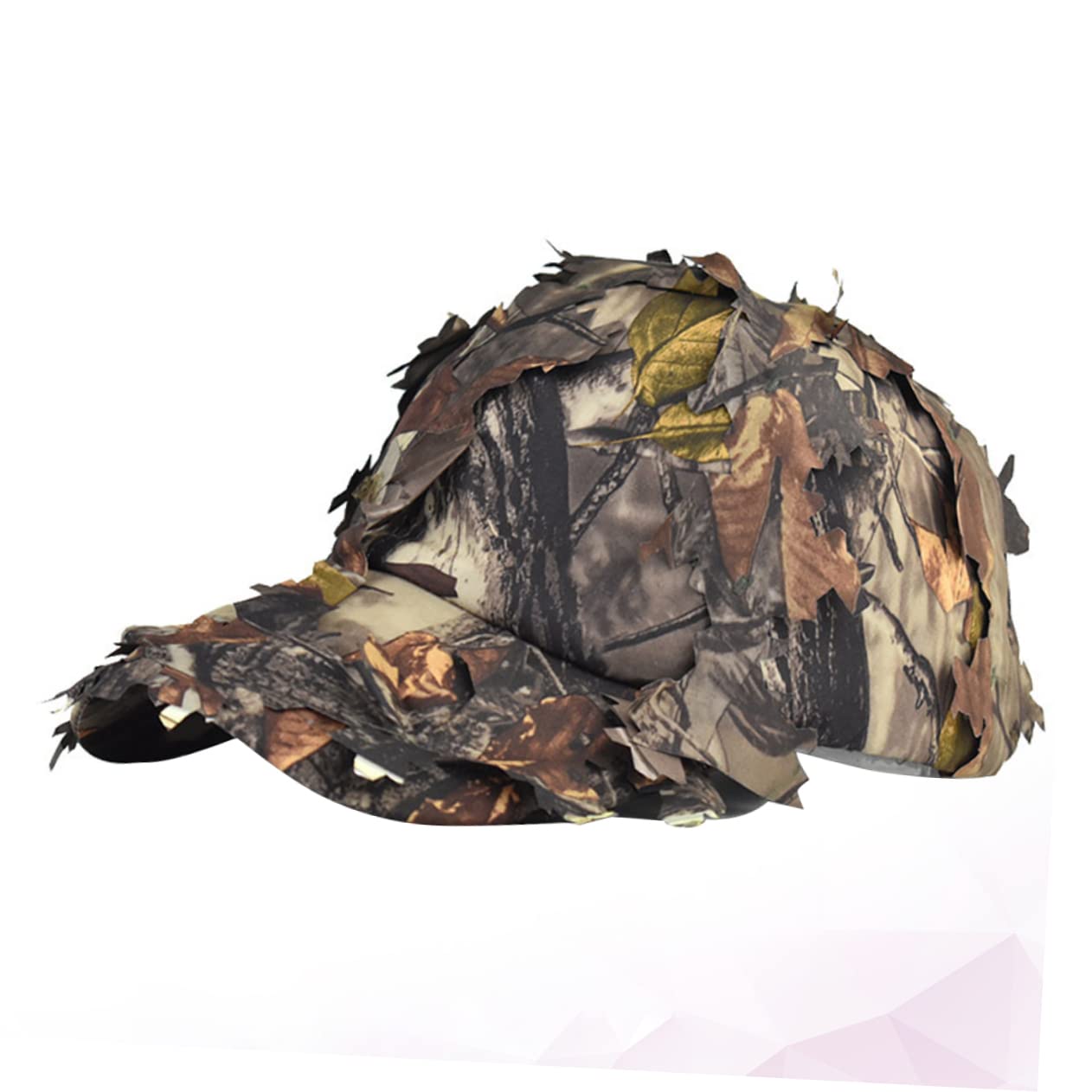 Beaupretty Gorra De Béisbol De Camuflaje Gorra De Beisbol Tapa Sombrero para El Sol Ancho Cubrir Cámping Bosque Largo Sombrero De Sol De Los Hombres Yellow
