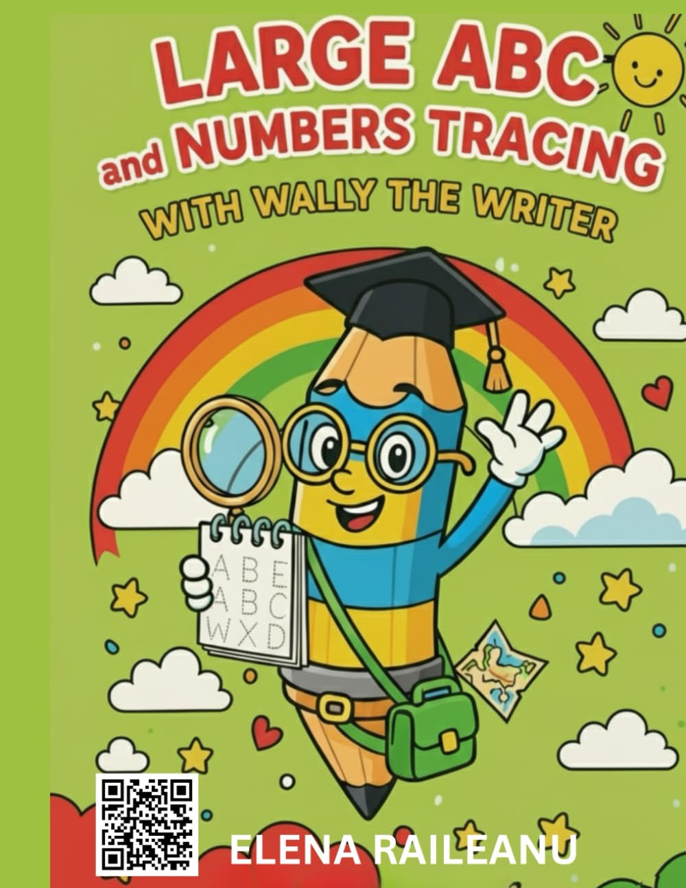 LARGE ABC AND NUMBERS TRACING WITH WALLY THE WRITER