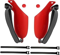 UKCOCO 1 Set Controller Handle Cover Adjustable Strap Vr Controllers Adjustable Hand Grip Grips 2 Grip Strap Rocker Caps Handle Protective Sleeve Adjustable Hand Grip Strap Sleeve Red Pu