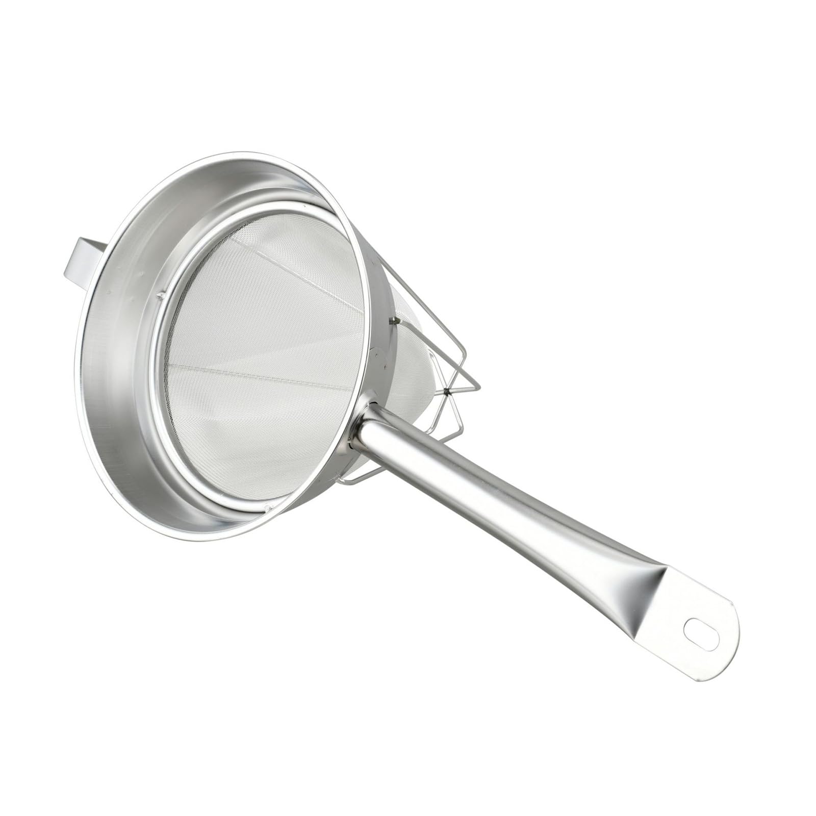 Colador de Caldo de Cocina a Prueba de Herrumbre, tamiz de Filtro cónico de Malla Fina con para Aceite, Hojas de té y cócteles, colador de Alimentos