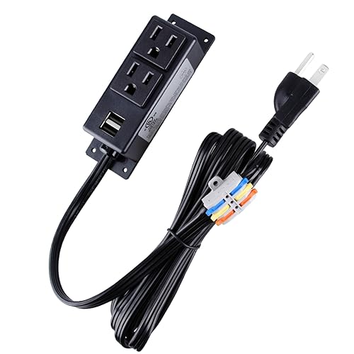 Kit de toma de corriente segura para pistola Stealth Gun, accesorio seguro para pistola con USB y cable de alimentación de 6 pies, calidad premium