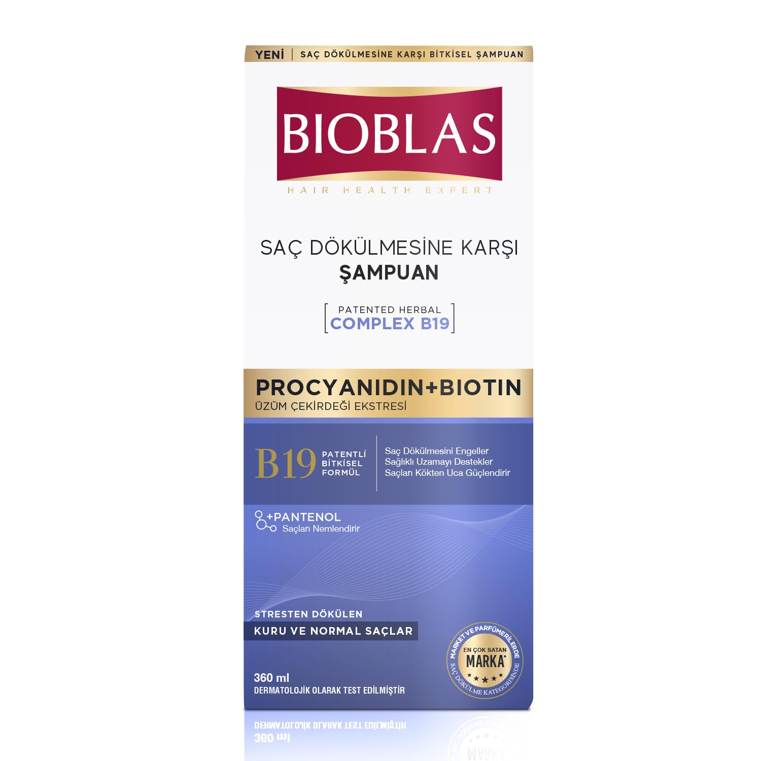 Bioblas Procyanidin & Biotin Saç Dökülmesine Karşı Anti-Stres…