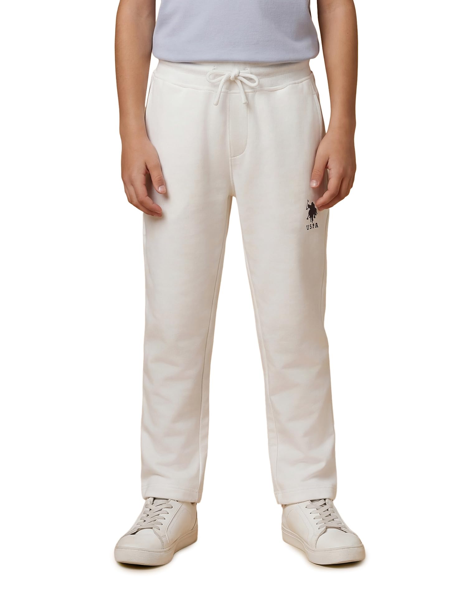 USPA Kids Boys Solid mid Rise Track Pants-picture-23