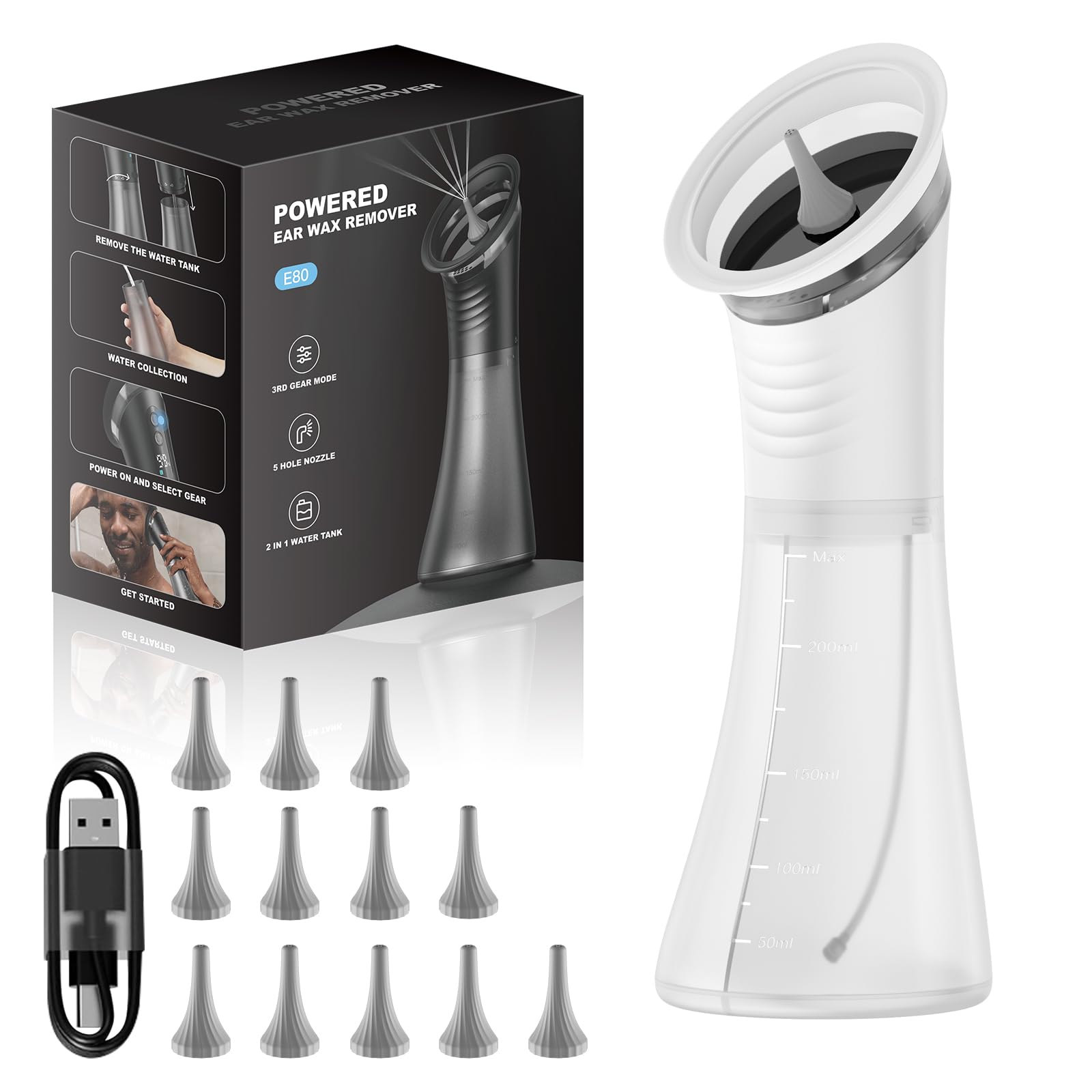 Photo 1 of SVQSS Electric Ear Wax Removal Kit