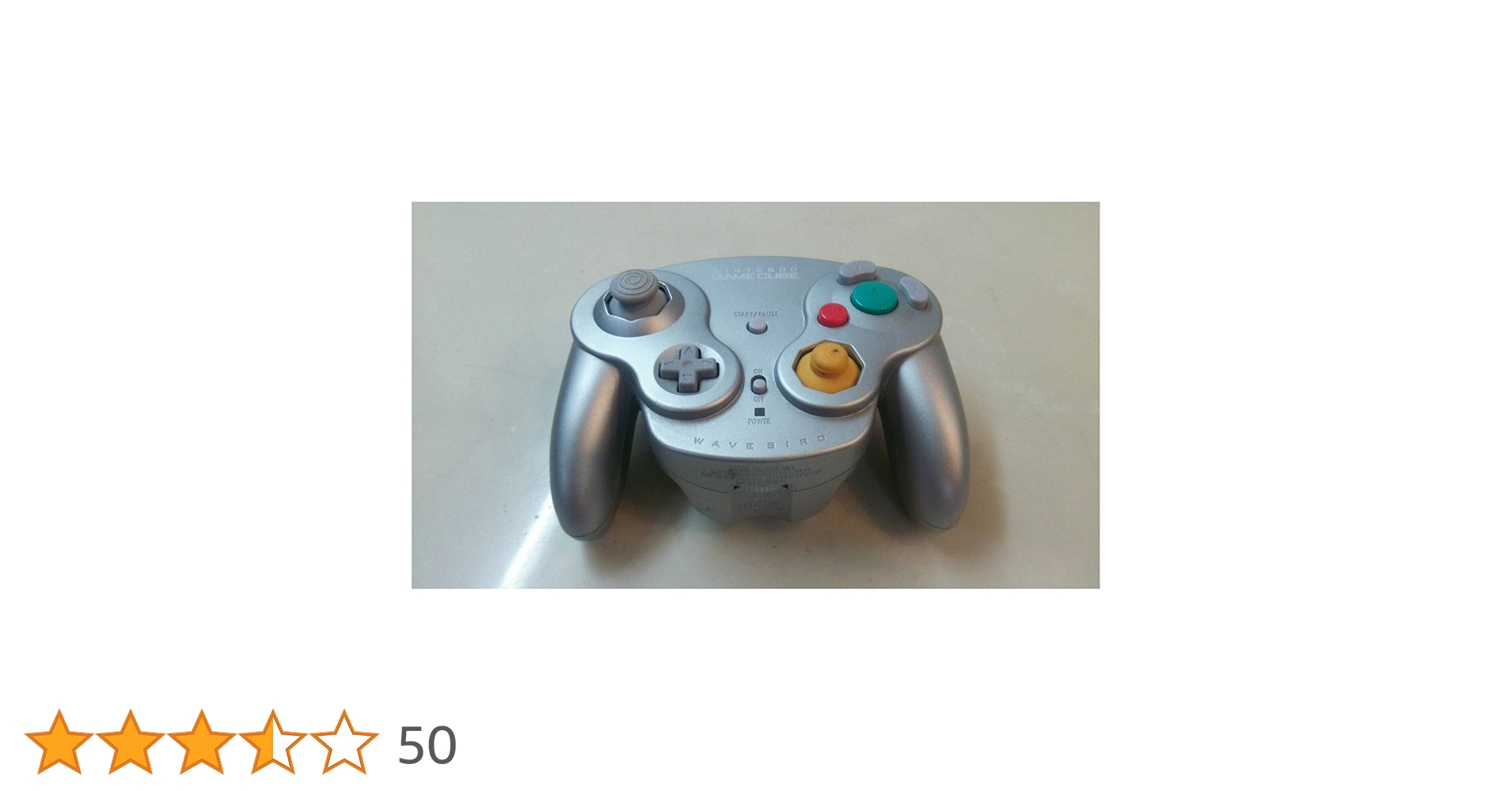 ニンテンドーゲームキューブ - 【希少品】ウェーブバード ゲームキューブ用コントローラ Amazon | ゲームキューブ用ワイヤレスコントローラ ウェーブ
