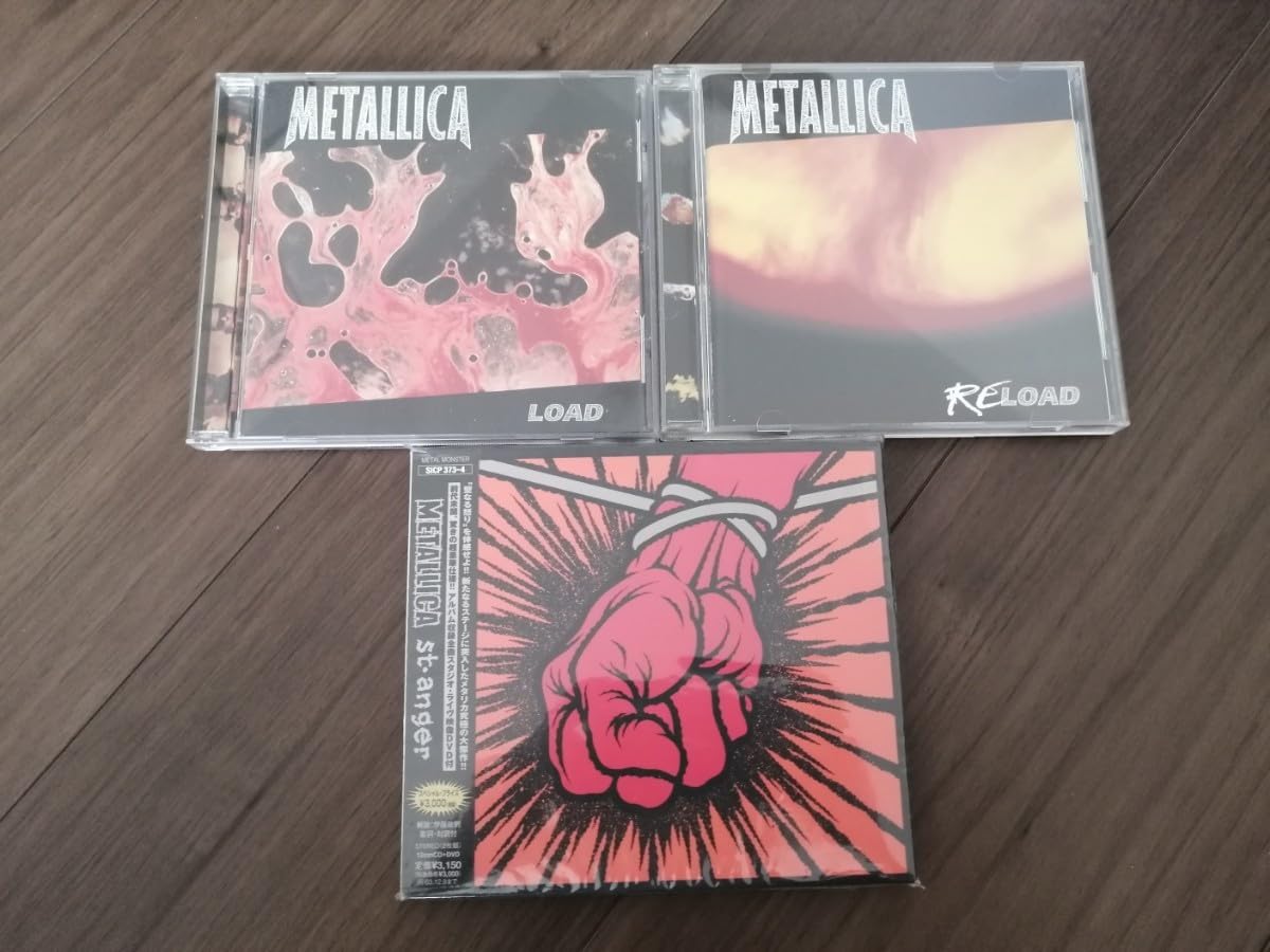 Amazon.co.jp: メタリカ METALLICA/ロード, リロード, セイント 