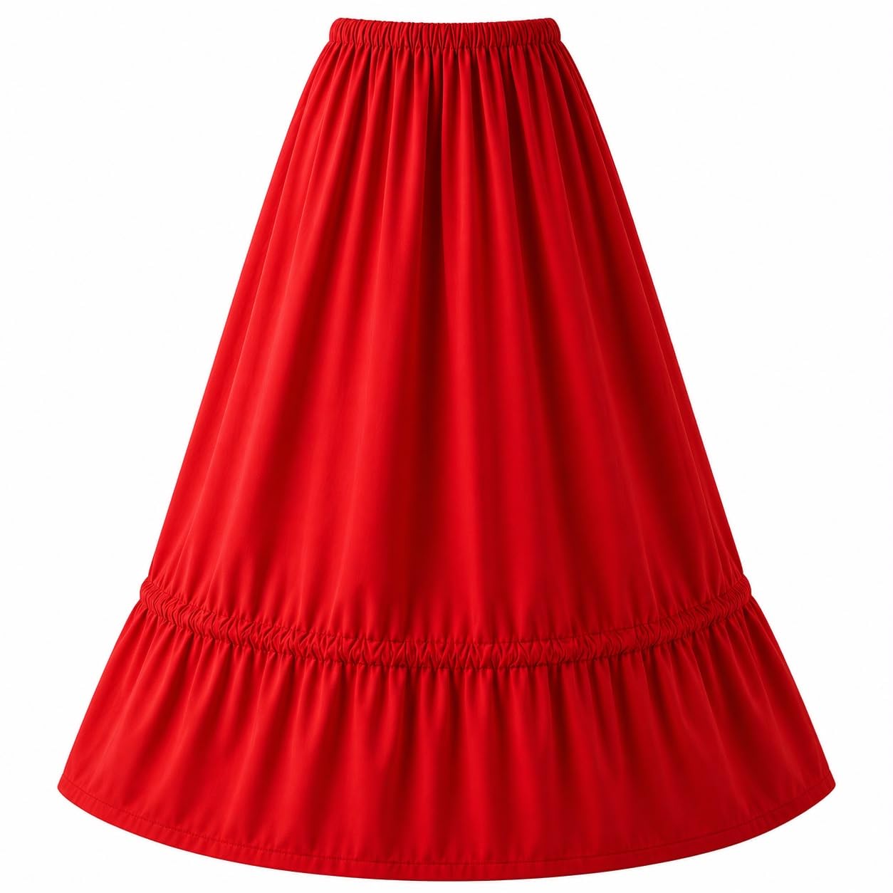 Premium Adjustable Cancan Petticoat for Lehenga & Gowns Layered Net Skirt with Adjustable Waist Lightweight Flared Underskirt for Bridal, Party & Ethnic Wear-image-19