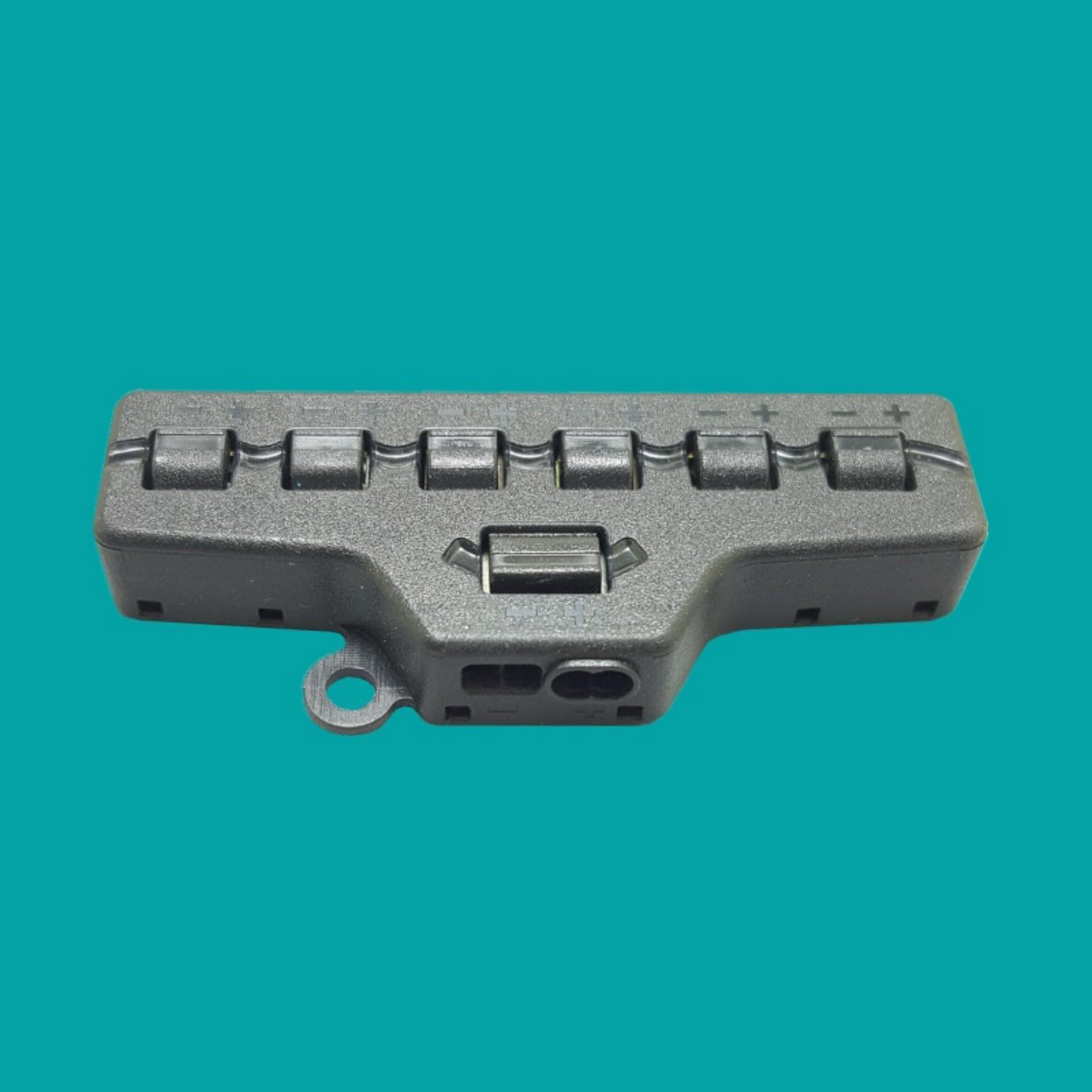 Effizienter Stromverteilerstecker mit 1 Eingängen & 6 Ausgängen LED Streifen Lichtverdrahtung Verteilerblock für LED Streifen Schnellanschluss Verteilerblock
