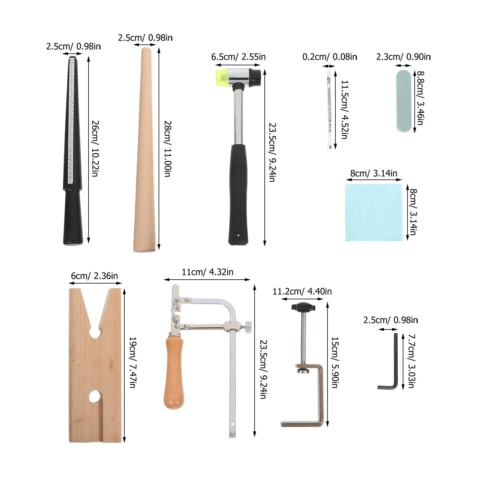 Kit de Fabrication de Bijoux Outil D'expansion Annulaire Robuste 1set