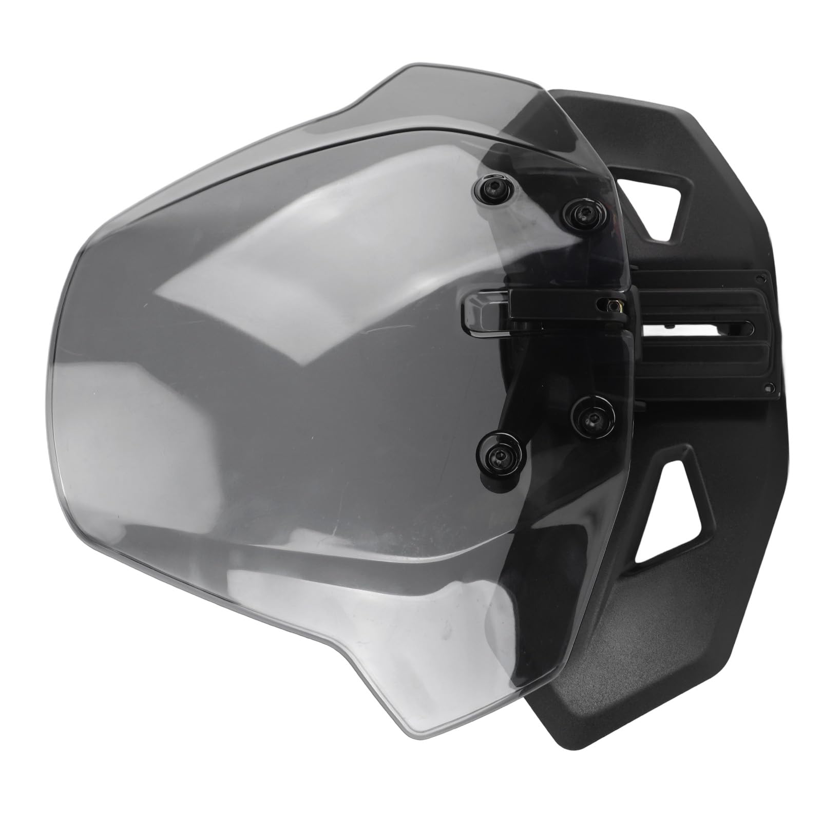 Ausla Regulowana Przednia szybę, Aerodynamiczna PC Ulepsz Komfort Rozdzielczy Szybki Przedniej Szyby dla Puszek Amor 600 900 Sport 219401032, Wysoce Kompatybilny ze Specjalnie Zaprojektowanym, (GREY)