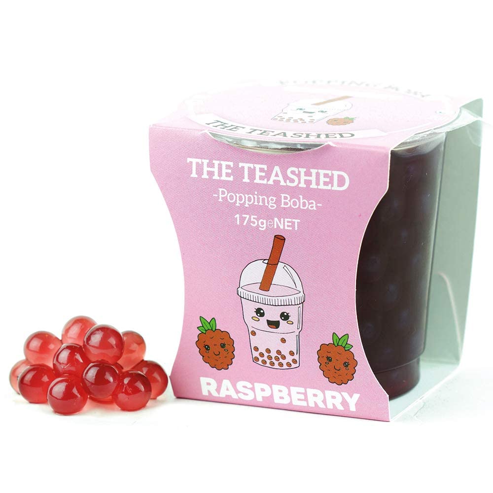 Small Bubble Tea Powder Party Kit Popping Boba and Bubble Tea Powder