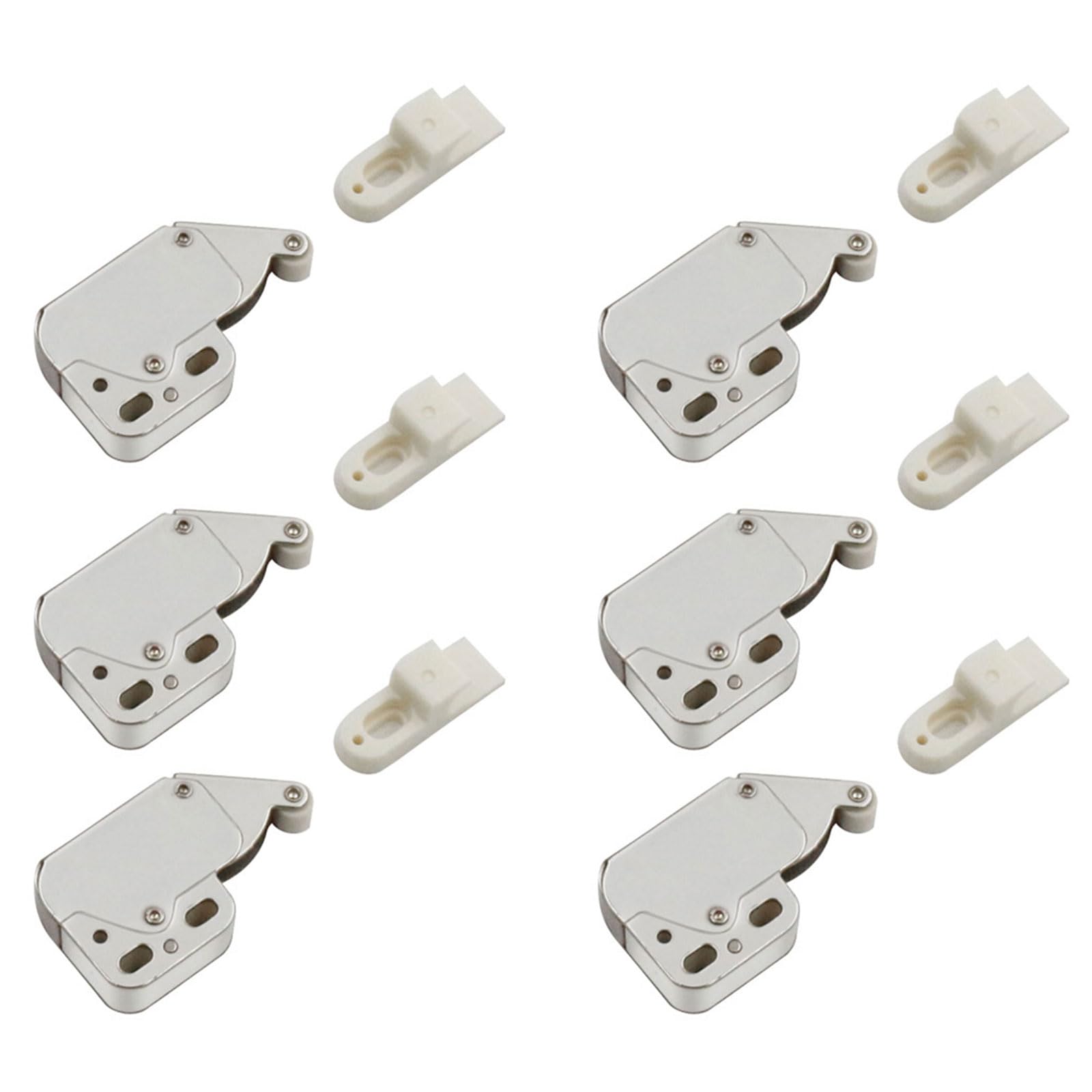 Universals Cabinet Push Release Latches Smooth Operations Quiet Closing Resistant for Home Use Close Cabinet Hinges