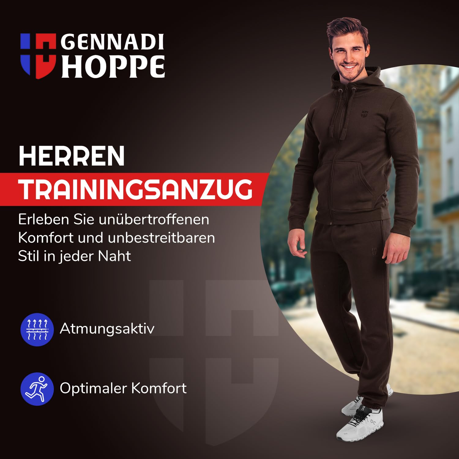 Herren Trainingsanzug Perfekt für Sport und Freizeitaktivitäten