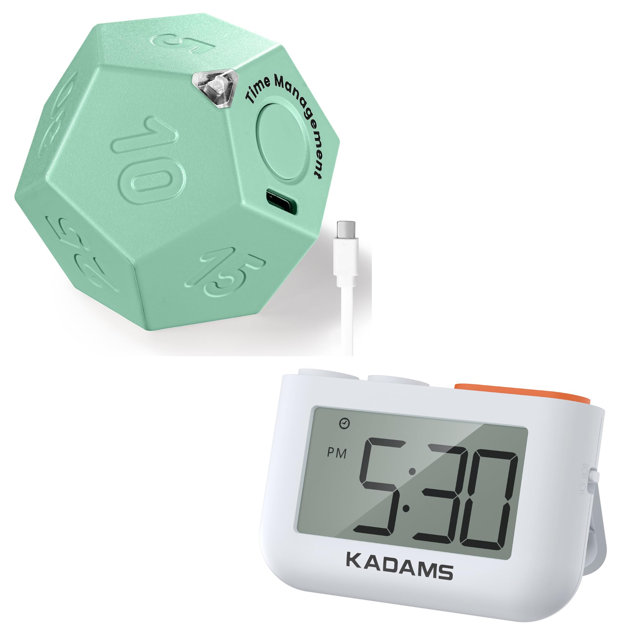 KADAMSRotating Timer Bundle with Timer Clock