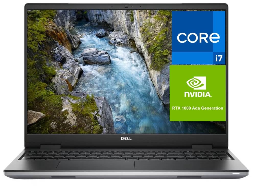 Dell Precision 7680 Mobile Workstation 16" FHD+ Laptop, Intel Core i7-13850HX, 64GB RAM, 4TB NVMe SSD, NVIDIA RTX 1000 6GB, HDMI, USB-C, Wi-Fi, BT -