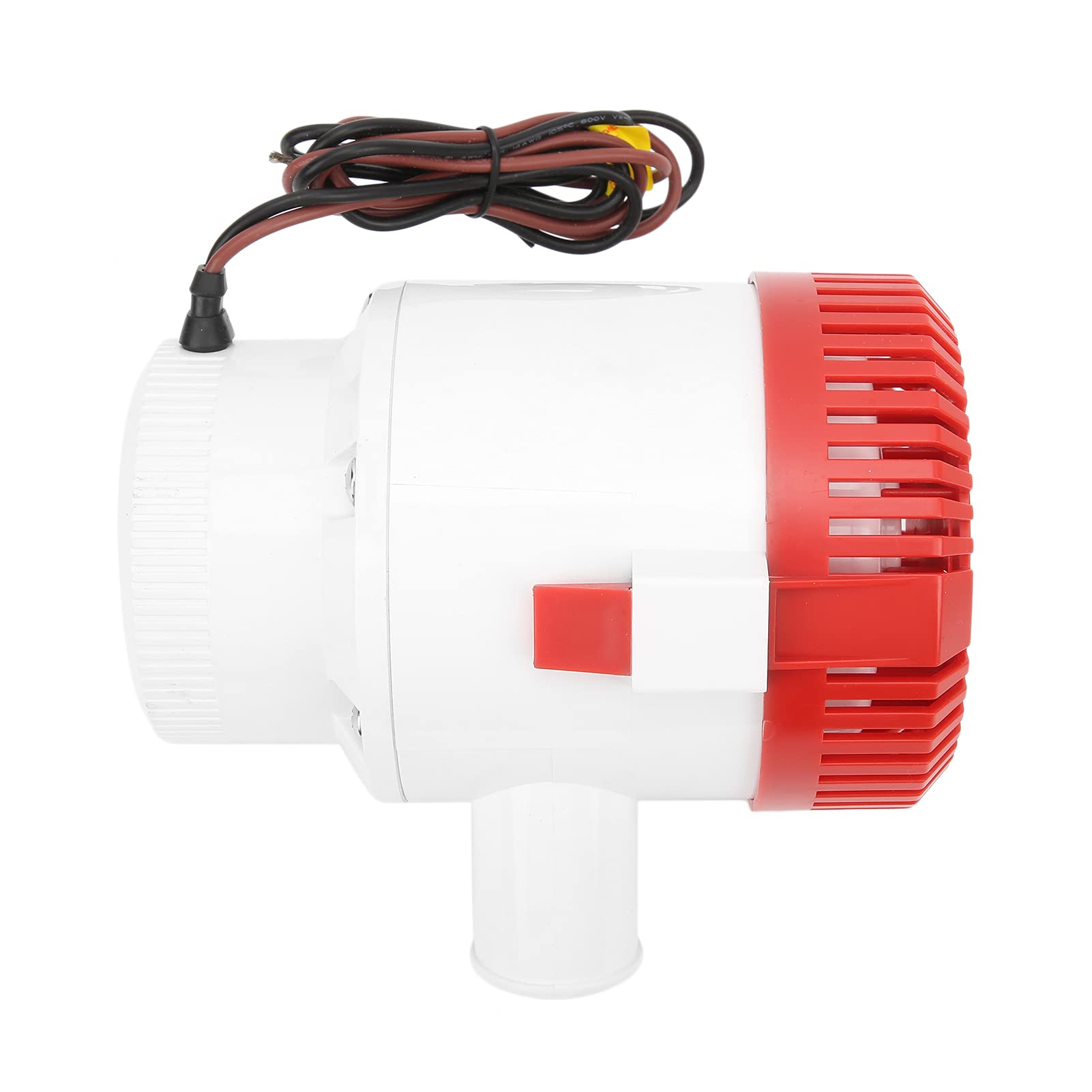 3700 GPPH Bilge Pump | 12V 1-1/2in Outlet Electric Marine Sommedible Pump | Pompa Blige di Motori Antirlock Silenziosa | Girante Semi -aperta per la Barca, Yacht