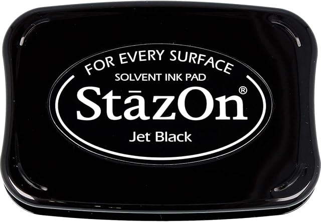Tsukineko Stazon Jet Black Ink Pad