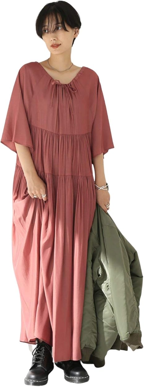 今月限定 特別大特価 Clane クラネ Slanting Tuck One Piece サイズ 2 ワンピース ブランド古着バズストア ついに再入荷 Kolekt Lv