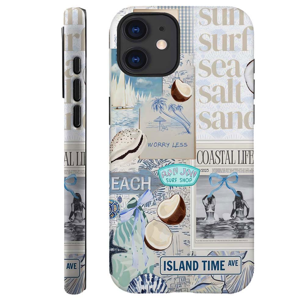 Amazon.com: Generic Compatible with for iPhone 12,Beach Blue