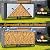 EVRBUL 8ft Waterproof Firewood Rack Cover, 420D Heavy Duty Fabric Outdoor Log Rack Cover with Zipper & Buckle for Indoor Fireplace Outdoor Patio 96"L x 24"W x 42"H (Log Rack Not Included)