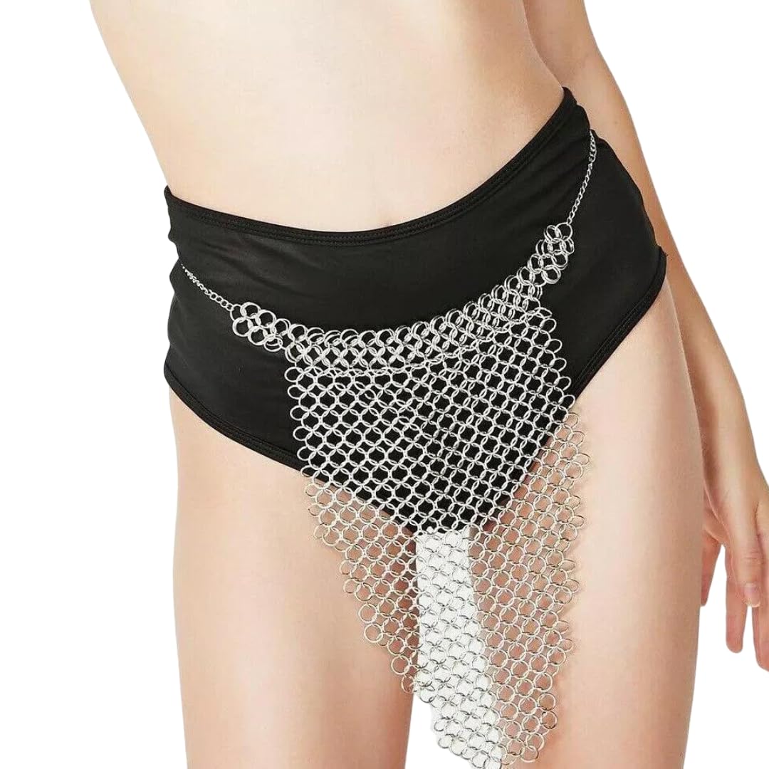 KORE NSAluminum Medieval Knight Chainmail Skirt, 10 mm Butted