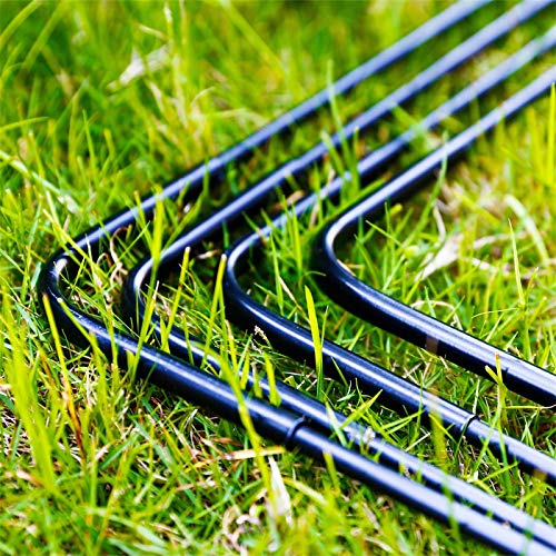 INTEY Soccer Goals, Set of 2- Size 4\'x3\' Portable Foldable Soccer Nets with Carry Bag for Games and Training for Backyard for Kids and Teens