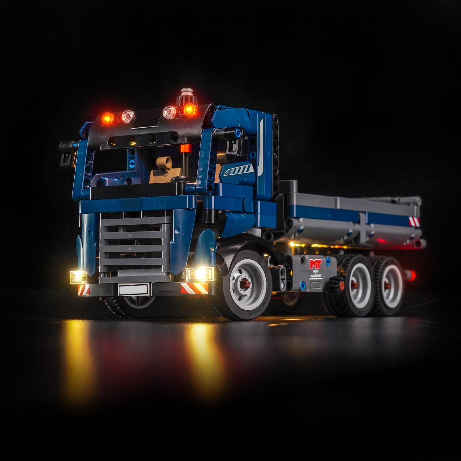 Set di luci a LED compatibile con Lego Tipping Dump Truck 42203 (non un modello), kit di luci decorative compatibile con giocattoli creativi Lego Tipping Dump Truck