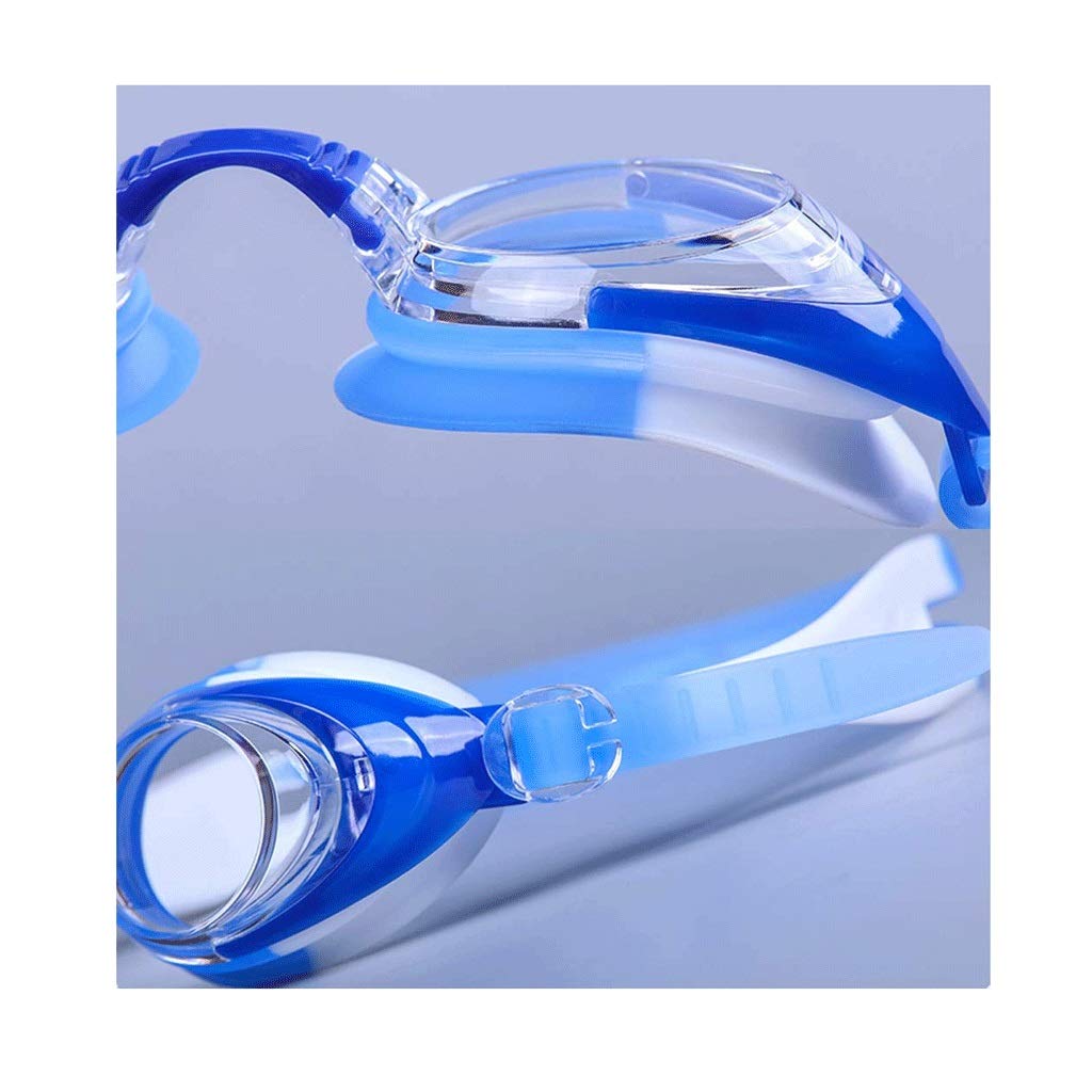Kinder-Schwimmbrille, auslaufsicher, beschlagfrei, einfach zu verstellen und bequem mit UV-Schutz