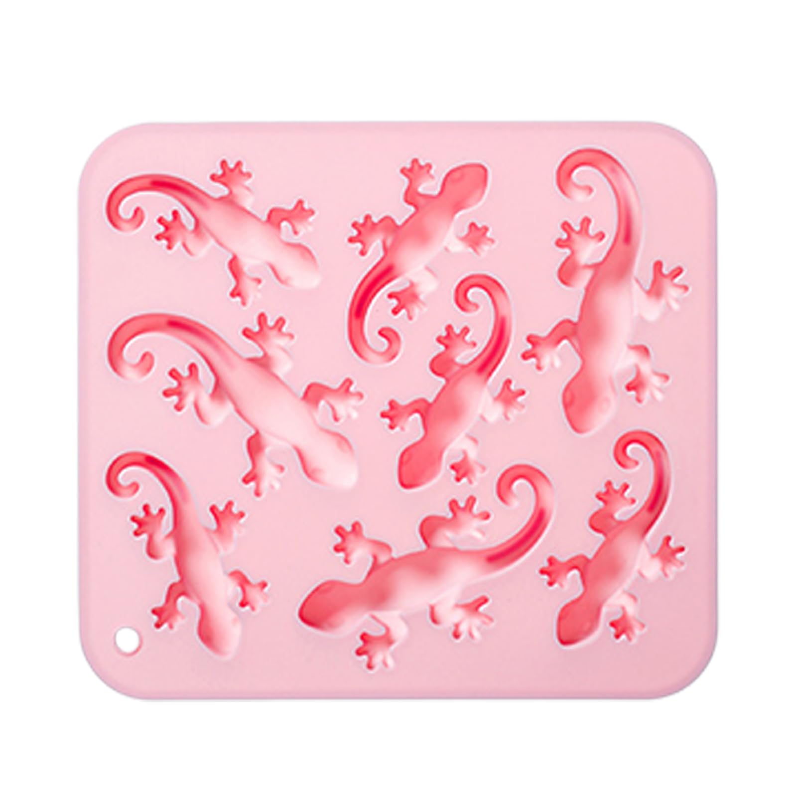 LWHZOFR Casting Animal Silicone Mold Tray, 8 Cavity Board for Chocolate Shapes with Flexible Body Animal Shape Mold Silicone Casting Tray Chocolate Shape Cavity Board
