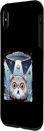 Miniatura 14 de iPhone 14 Pro Max Believe in Ufo - Alien Believer funny cat Case