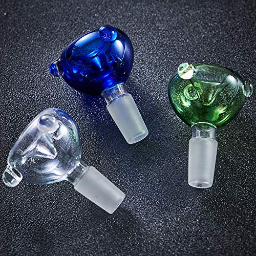 ViewReal 14mm Bowl 3Pack Glass Decorative Craft Bowl Supplies
