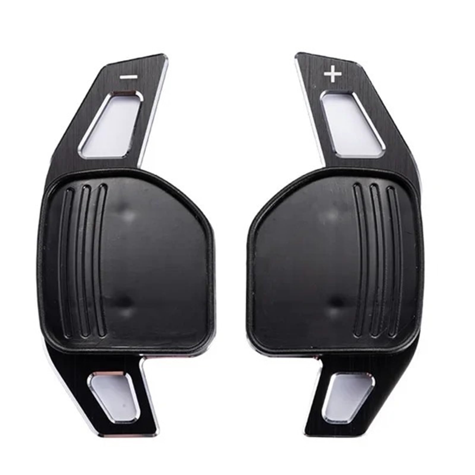 YAKISA Paddles Shift for A3 S3 8V for A4 S4 for A5 S5 B8.5 for A6 S6 for A7 S7 C7 for Q5 for Q7 2013-2016 Steering Wheel Paddle Shifter Extension Paddle Shifter(Fit Type B Black)