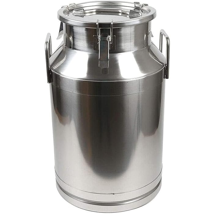 Buy XINTAI 304 Stainless Steel Milk Can with Sealed Lid, Heavy Duty