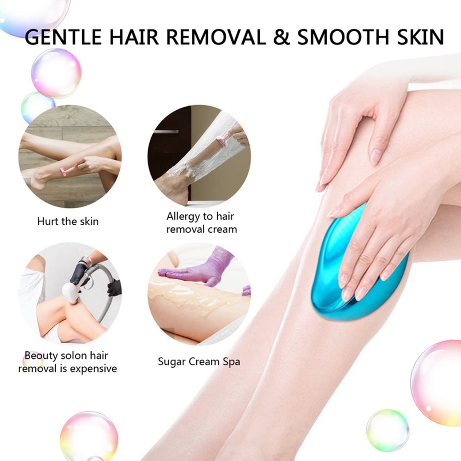 Amazon.com : ALBTYUS Crystal Hair Eraser for Women and Men, Magic 