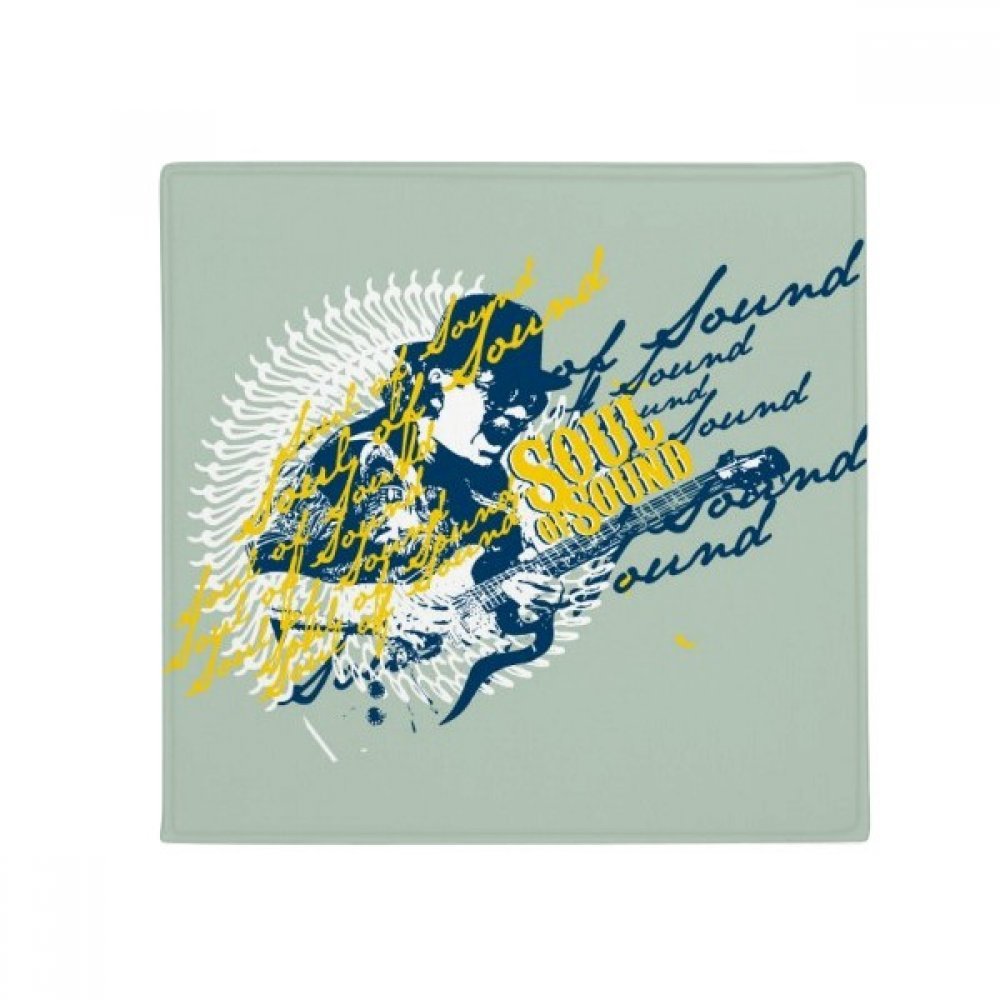 Tapis guitare musique graffiti 80cm une idée cadeau originale pour la maison