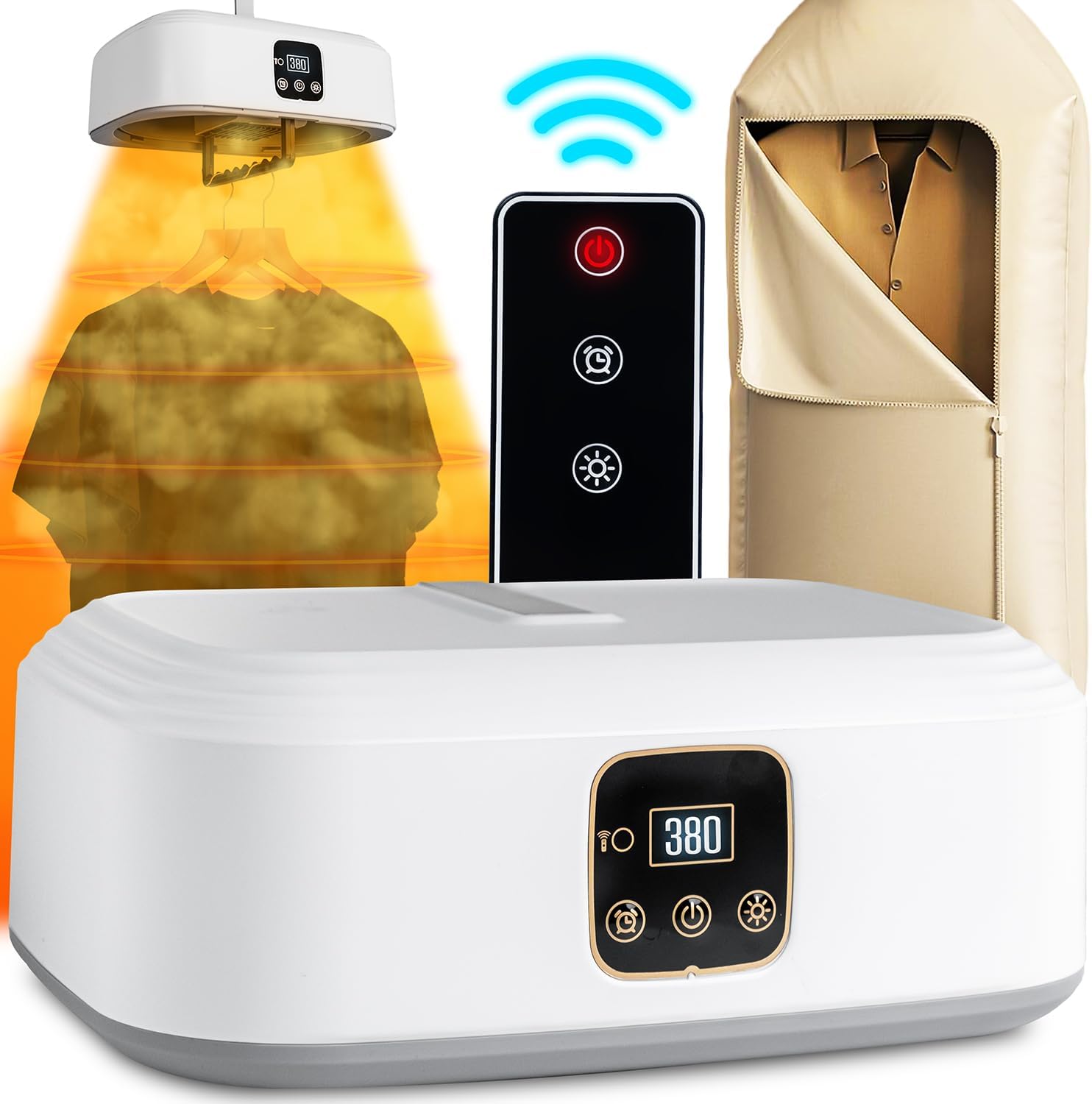 Portable Clothes Dryer – Compact, Foldable, Energy-Efficient Laundry Drying Machine for Apartments, Travel, Small Spaces, Hotels, RVs, Dorm Rooms, and Mini Secadoras de Ropa