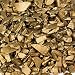 CYS EXCEL Glass Vase Fillers, Glass Gravel, Crushed Stone, Stone Gem for Centerpieces, (Glass Gravel Gold)-Diameter 0.3 inch, Approx 5000 Pieces, 2LBS